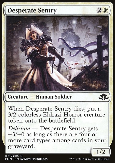 Desperate Sentry